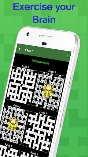Изображение игры: Crossword Cryptic Lite