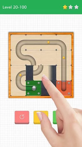 Изображение игры: Route - slide puzzle game