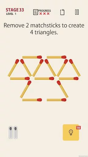 Изображение игры: MATCHSTICK - matchstick puzzle game