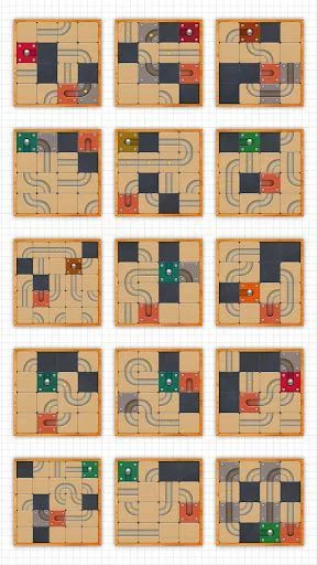 Изображение игры: Route - slide puzzle game