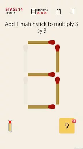 Изображение игры: MATCHSTICK - matchstick puzzle game