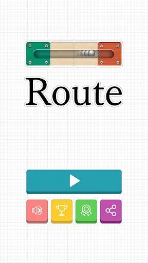 Изображение игры: Route - slide puzzle game