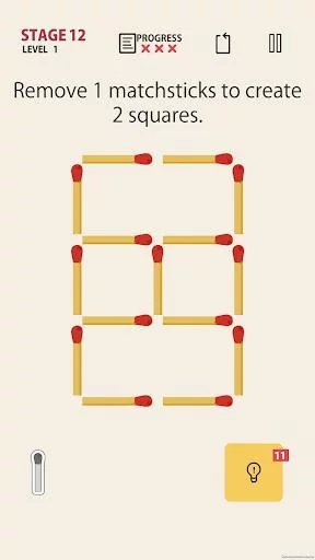 Изображение игры: MATCHSTICK - matchstick puzzle game