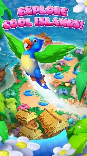 Изображение игры: Island Adventure - Bird Blast Match 3