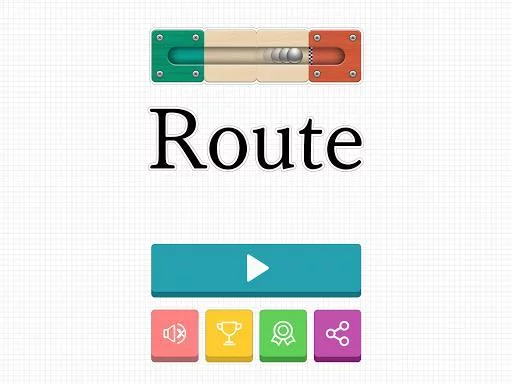 Изображение игры: Route - slide puzzle game