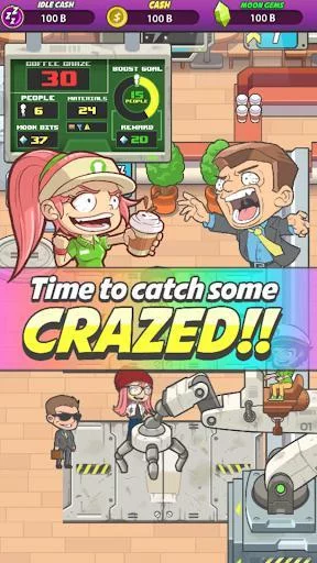 Изображение игры: Coffee Craze - Idle Barista Tycoon