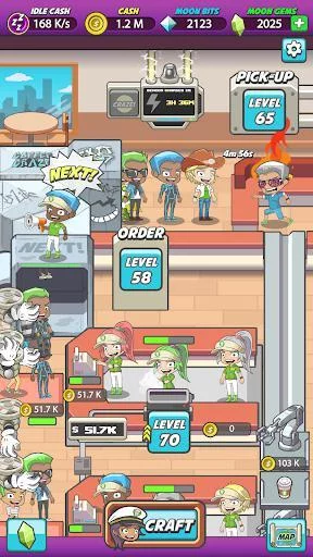 Изображение игры: Coffee Craze - Idle Barista Tycoon