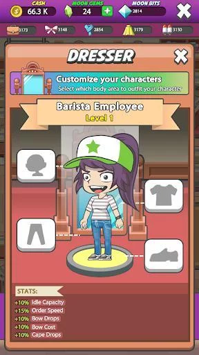 Изображение игры: Coffee Craze - Idle Barista Tycoon