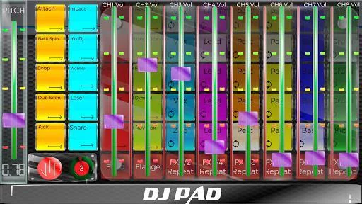 Изображение игры: DJ Mix Electro Pad