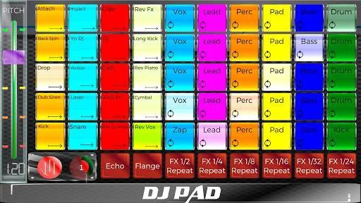 Изображение игры: DJ Mix Electro Pad