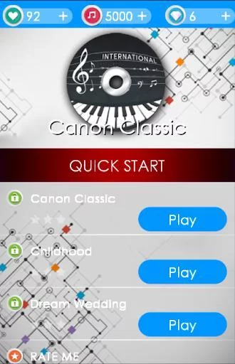 Изображение игры: Piano tiles 6 White Tiles