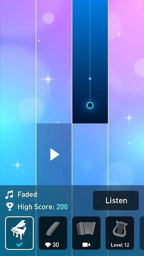 Изображение игры: Piano Music Tiles 2 - Songs, Instruments & Games