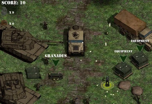 Изображение игры: ARROWHEAD COMMANDO - Arcade