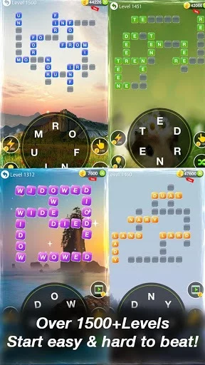 Изображение игры: Word Cross by tiptop- A crossword game