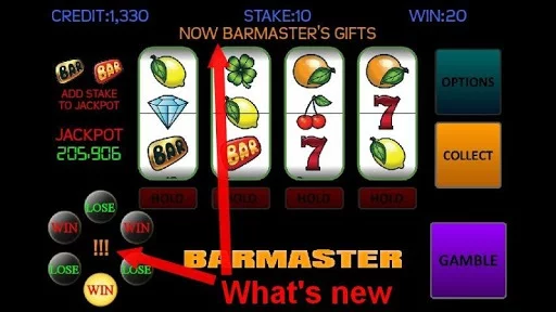 Изображение игры: Barmaster slot machine
