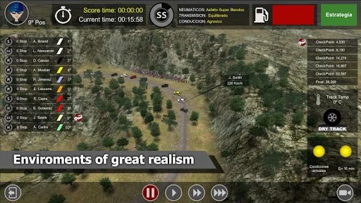 Изображение игры: Rally Manager Mobile Free