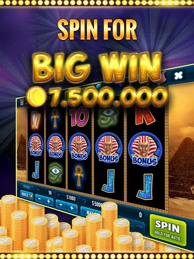 Изображение игры: Pharaoh Slots VIP Casino Game