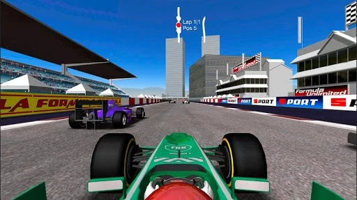 Изображение игры: Formula Unlimited Racing