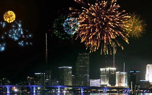 Изображение игры: Real Fireworks