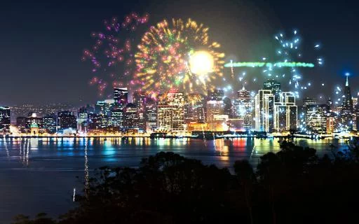 Изображение игры: Real Fireworks