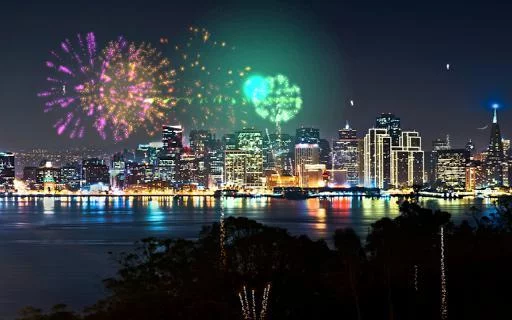 Изображение игры: Real Fireworks