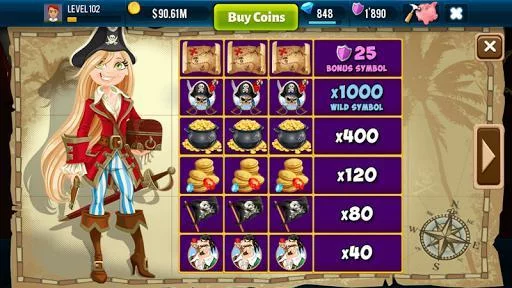 Изображение игры: Treasure VIP Casino Slot