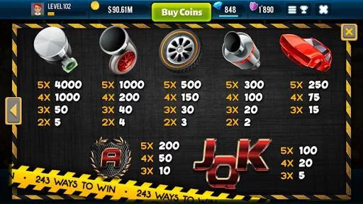 Изображение игры: Speed Rush Las Vegas VIP Slot