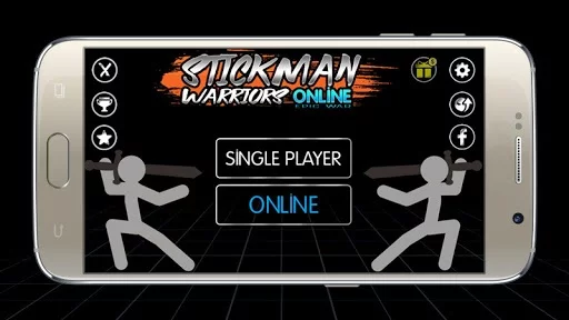 Изображение игры: Stickman Warriors Online: Epic War