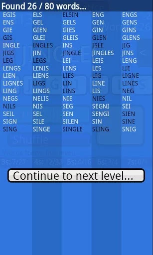 Изображение игры: Word Run Pro