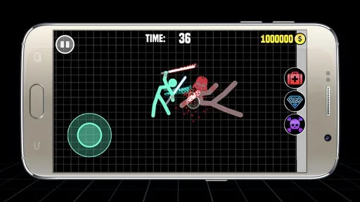 Изображение игры: Stickman Warriors Online: Epic War