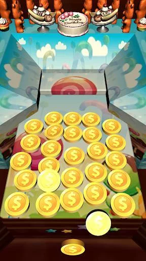 Изображение игры: Candy Coins Dozer: Pusher Game