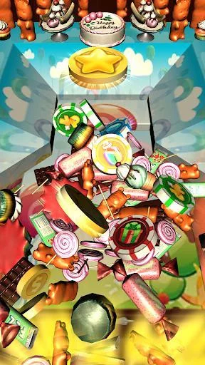 Изображение игры: Candy Coins Dozer: Pusher Game