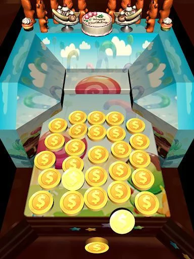 Изображение игры: Candy Coins Dozer: Pusher Game