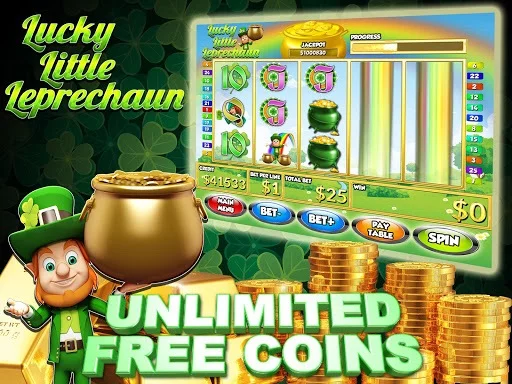 Изображение игры: Lucky Little Leprechaun Vegas Slots Machine