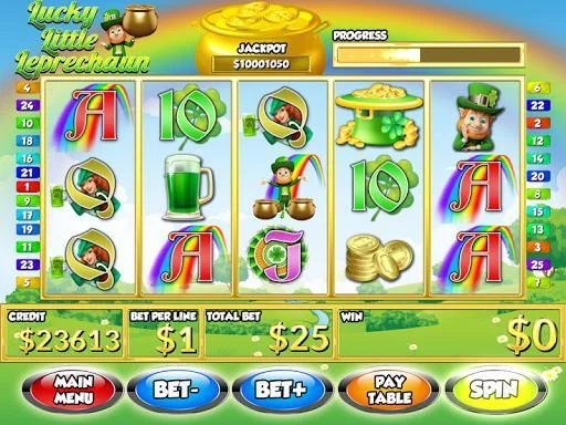 Изображение игры: Lucky Little Leprechaun Vegas Slots Machine
