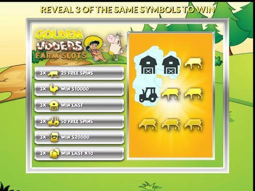 Изображение игры: Golden Udders Farm Free Vegas Slots Machine