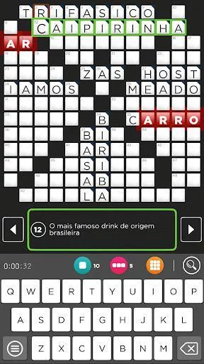 Изображение игры: Palavras Cruzadas