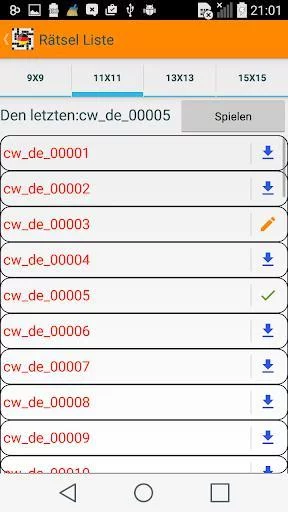 Изображение игры: German Crossword Puzzles Free