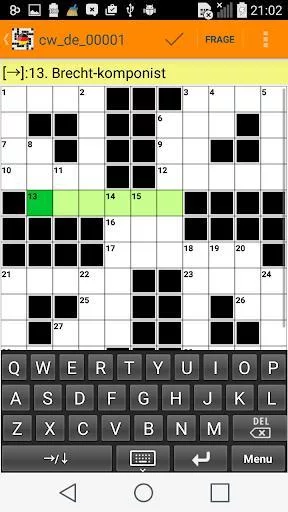 Изображение игры: German Crossword Puzzles Free