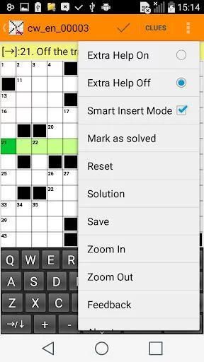 Изображение игры: US Style Crossword Puzzles English