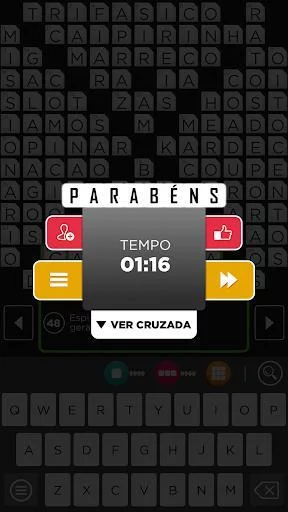 Изображение игры: Palavras Cruzadas