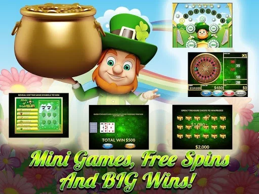 Изображение игры: Slots of Irish Treasure FREE Vegas Slot Machine