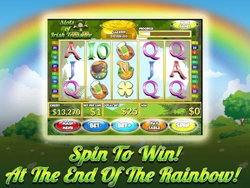 Изображение игры: Slots of Irish Treasure FREE Vegas Slot Machine