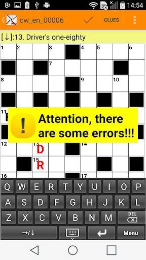 Изображение игры: US Style Crossword Puzzles English