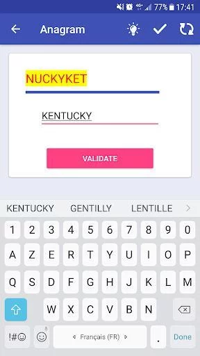 Изображение игры: Anagram - Words Finder