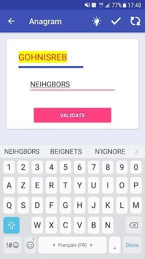 Изображение игры: Anagram - Words Finder
