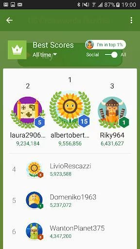 Изображение игры: Crosswords Puzzles App for Android