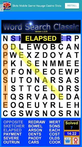 Изображение игры: Word Search Classic