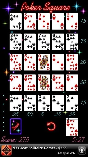 Изображение игры: Poker Square