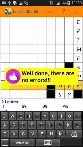 Изображение игры: Fill it ins crosswords PRO